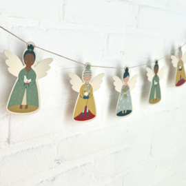 Christmas angel garland hangers