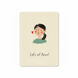 Postcard | Liefs! | Lots of love!