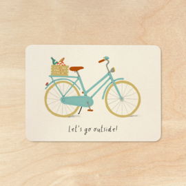 Postcard | Let’s go outside!