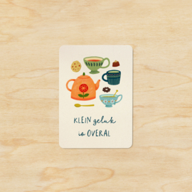 Note card | Klein geluk