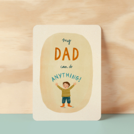 Postcard | My dad - boy
