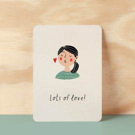 Postcard | Liefs! | Lots of love!