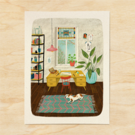A5 print | The artist studio