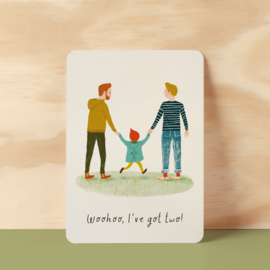 Postcard | Woohoo dads
