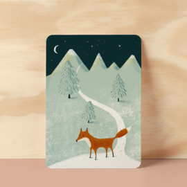 Postcard | Nocturnal Fox