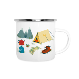 Enamel mug | Wanderlust