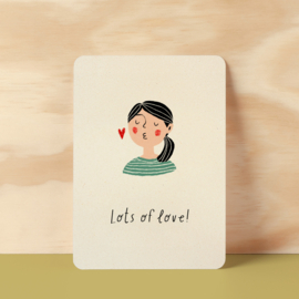 Postcard | Lots of love!