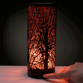 Boom Silhouette Touch Wax Melt Verdamper Aroma Lamp Red