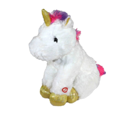 Pluche Unicorn met licht