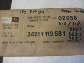 34211119581 BMW Hartge Rear