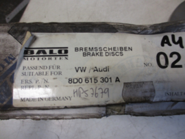 8D0615301A Audi Vorderachse