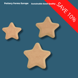 Stars Hard Edge Set 3 pcs