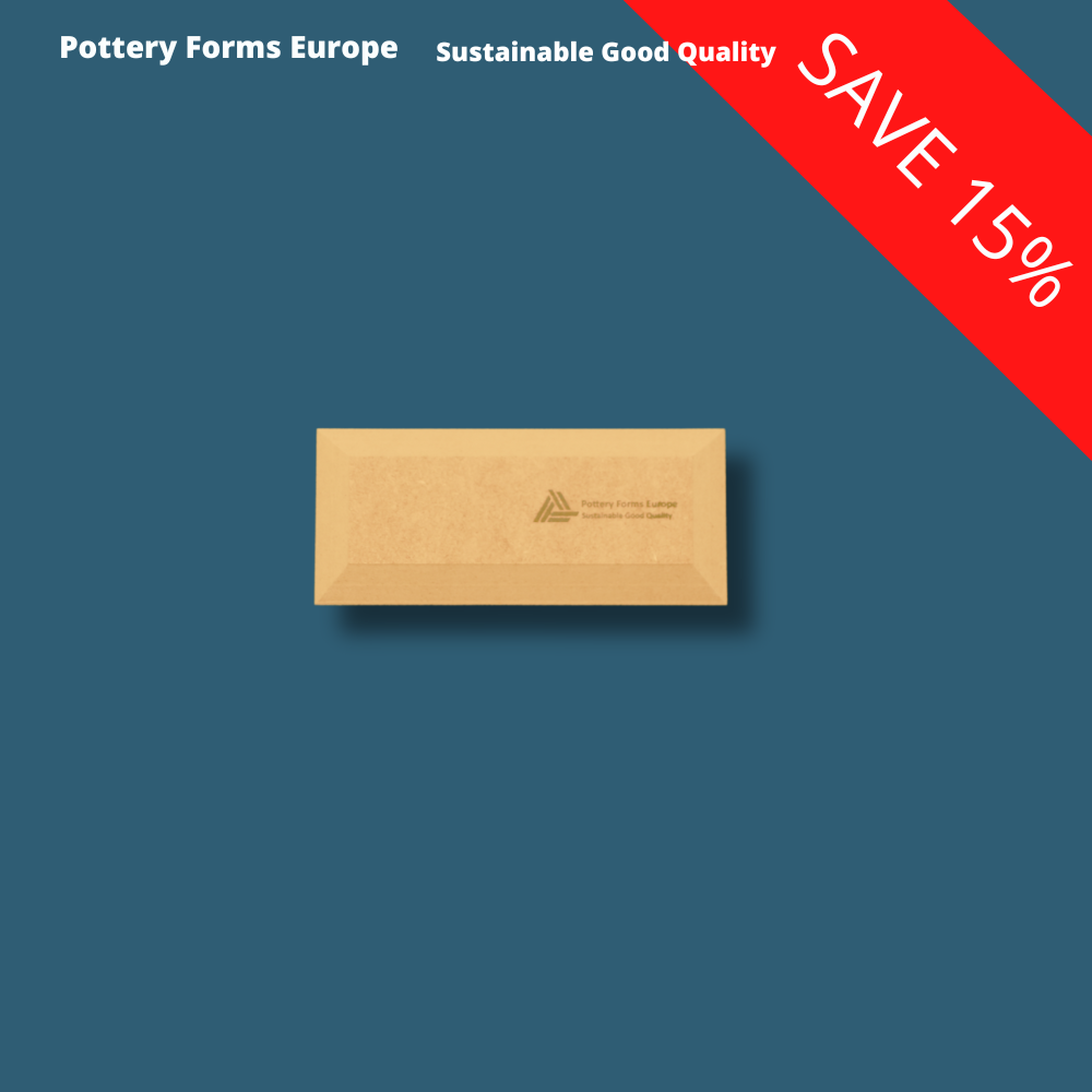 Rechthoek Hard Edge 8 x 3,5 inch (20,3 x 8,9 cm)
