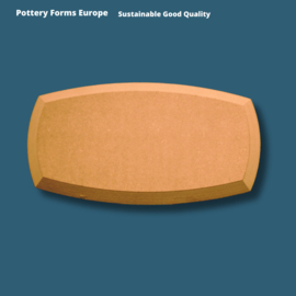 Spherical Rectangle Hard Edge 8 x 15 inch (20,3 x 38,1 cm)