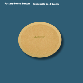 Oval Hard Edge 9,5 x 11,5 inch (24,3 x 29,2 cm)