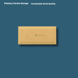 Rectangle Hard Edge 5 x 10,5 inch (12,7 x 26,6 cm)