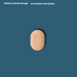 Snack Tray Rounded Rectangle Soft Edge 3,5 x 5 inch (8,9 x 12,7 cm)