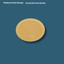 Oval Hard Edge 8 x 10 inch (20,3 x 25,4 cm)