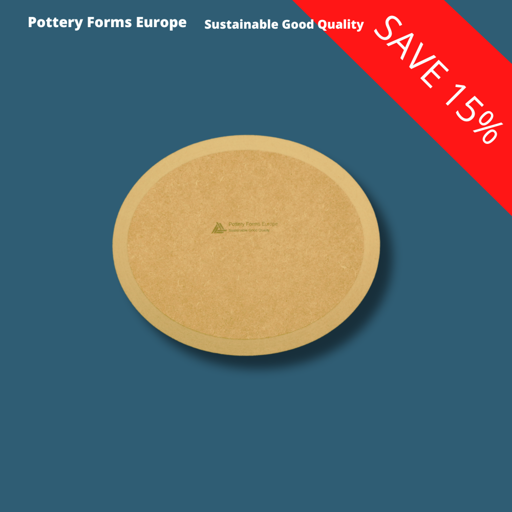 Ovaal Hard Edge 9,5 x 11,5 inch (24,1 x 29,2 cm)
