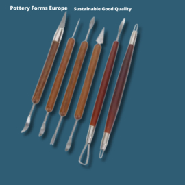 Ensemble de 6 outils pour l'argile