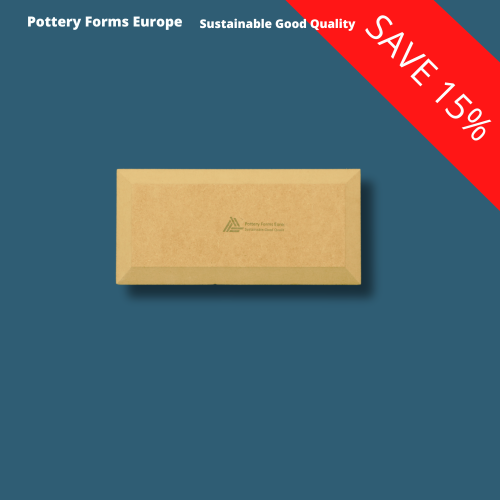 Rechthoek Hard Edge 5 x 10,5 inch (12,7 x 26,6 cm)