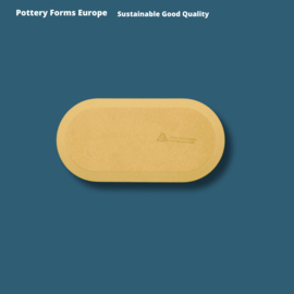 Afgeronde Rechthoek Hard Edge 6 x 12 inch (15.2 x 30.5 cm)