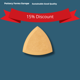 Spherical Triangle Hard Edge 6,5 inch (16,5 cm)