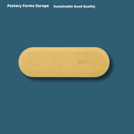Rounded Rectangle Hard Edge 4,5 x 13,5 inch (11,4 x 34,3 cm)