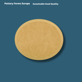 Oval Hard Edge 11 x 13 inch (27,9 x 33 cm)