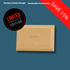 Snack Tray Rectangle Soft Edge 7 x 10 inch (17,7 x 25,4 cm)