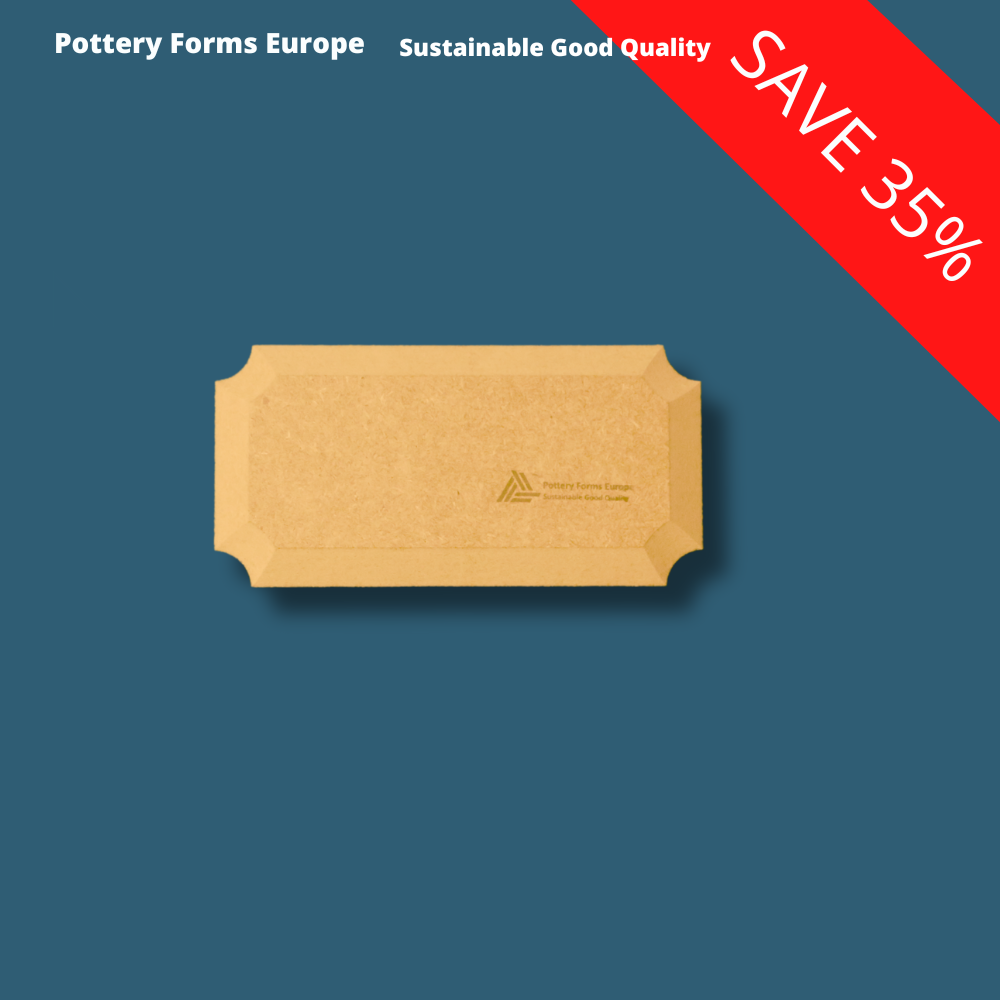 Plaque Rechthoek Hard Edge 5 x 10 inch (12,7 x 25,4 cm)
