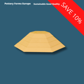 Hexagon Hard Edge Stack 4 pcs