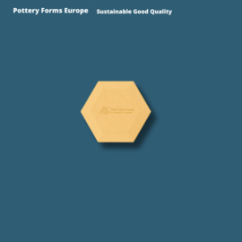 Hexagon Hard Edge 5 inch (12,7 cm)