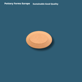 Oval Hard Edge 3,5 x 5 inch (8,9 x 12,7 cm)