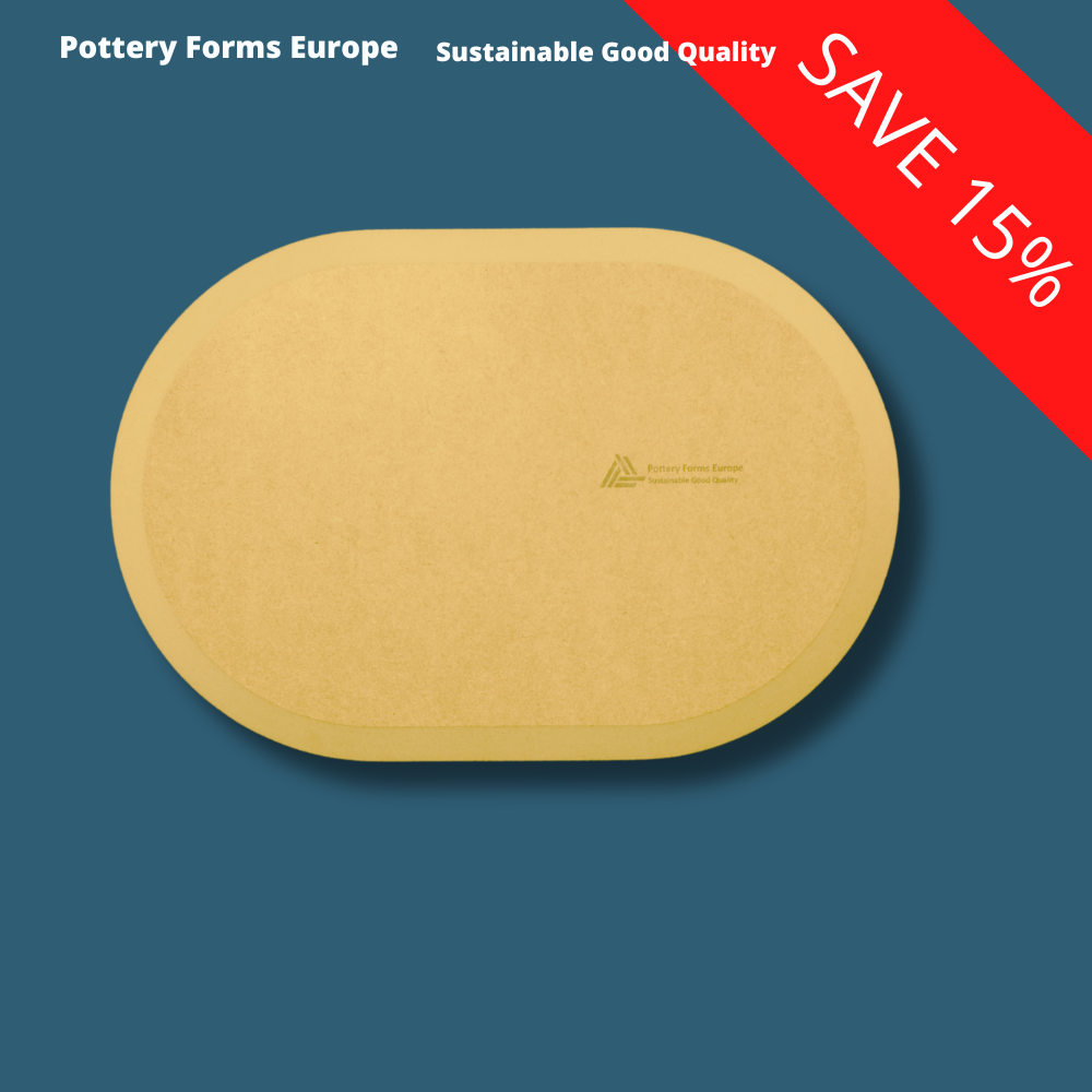 Afgeronde Rechthoek Hard Edge 10,5 x 15,5 inch (26,7 x 39,4 cm)