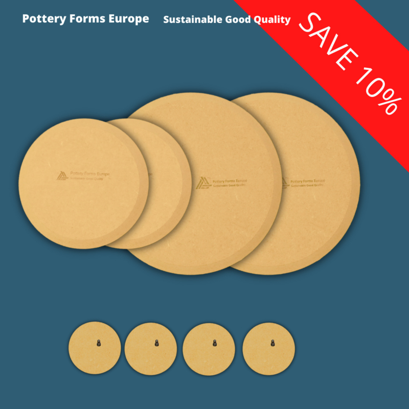 Drape Molds for Pottery, GR Pottery Forms