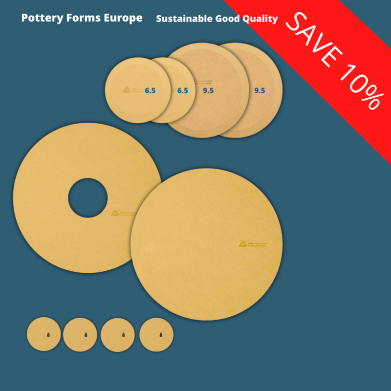  GR Pottery Forms Round Stack Pack (5)