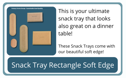 Snack Trays Pottery Forms Europe