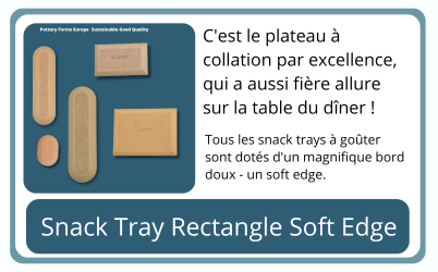 Rectangle snack Trays Pottery Forms Europe