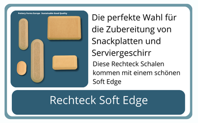 Snack Trays Rechteck Pottery Forms Europe