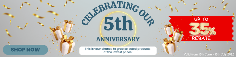 Anniversary Promotion up to 35% rebate