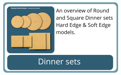 Dinner Set Pottery Forms Europe