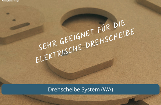 Drehscheige System Pottery Forms Europe