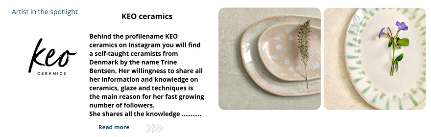 Keo ceramics Pottery Forms Europe