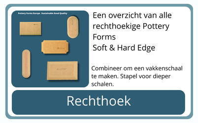 Rechthoek Pottery Forms Europe