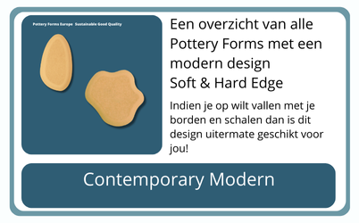 modern design pottery forms europe