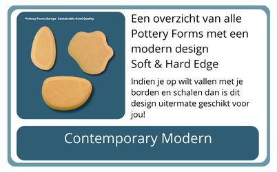 modern design pottery forms europe