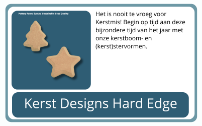 Kerst designs Pottery Forms Europe