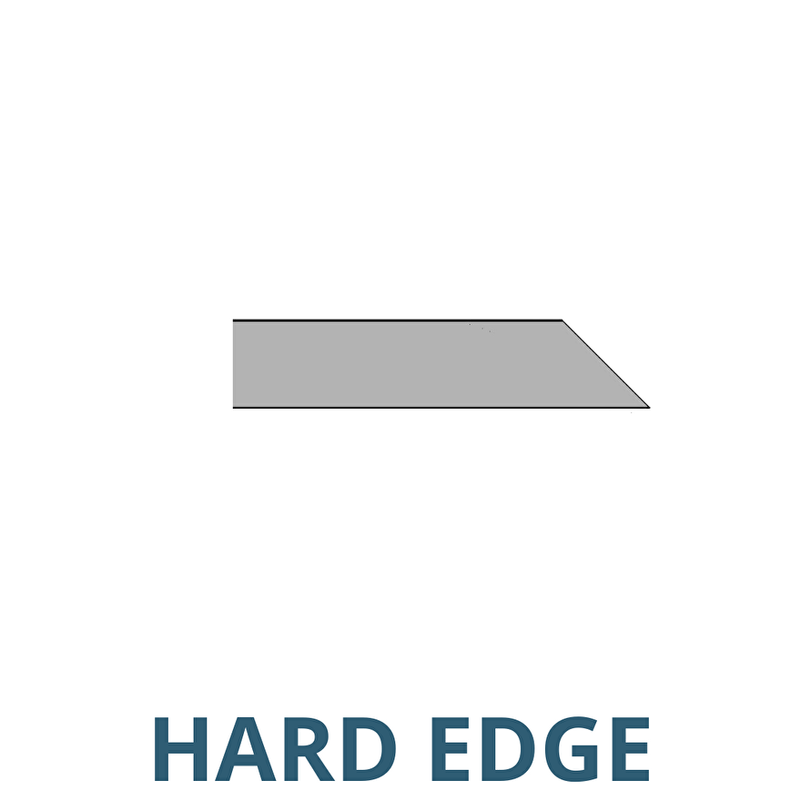 Hard edge