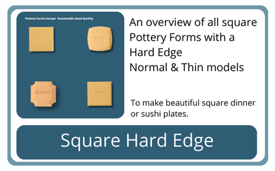 Square Pottery Forms Europe